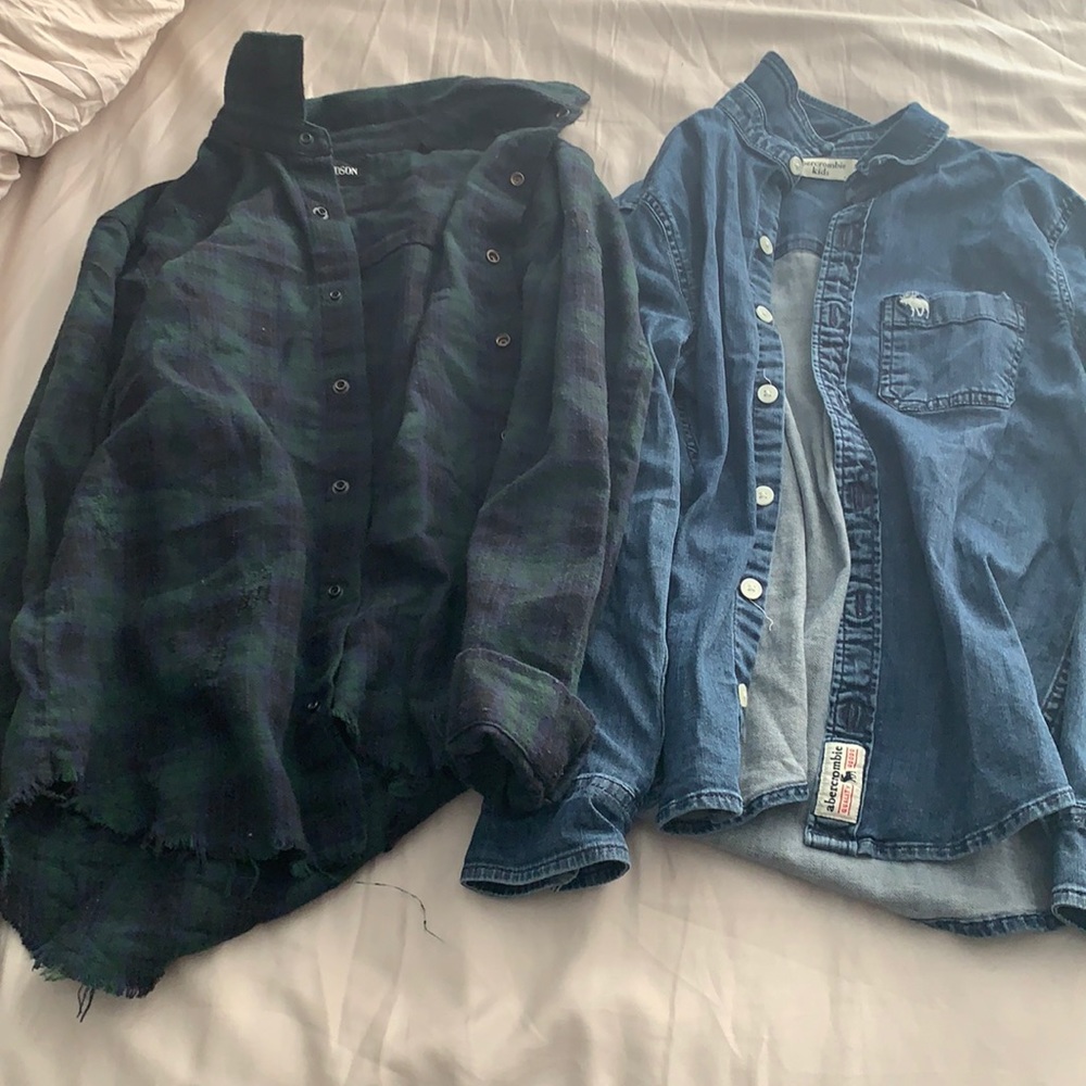 BUNDLE❣️button up shirts